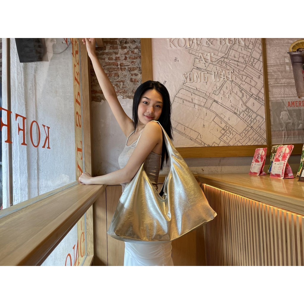 (The July Mansion) Giga Jersey Tote Bag กระเป๋าถือขนาดใหญ่