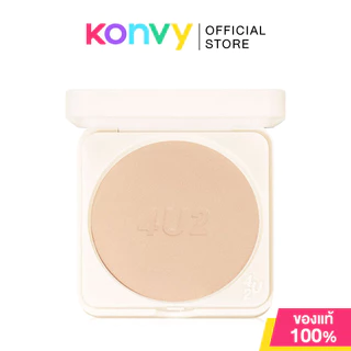 4U2 Skin Pro Skin Longwear Foundation Powder SPF50+ PA++++ 10g โฟร์ยูทู แป้งผสมรองพื้น.