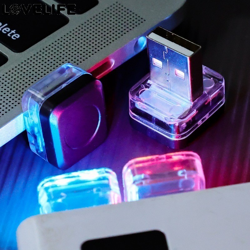 [ แนะนํา] ไฟ LED Ambient Light - ไฟบรรยากาศรถ LED 5V - โคมไฟกลางคืนตกแต่ง USB - เล่นหลอดไฟขนาดเล็ก - โคมไฟข้างเตียงศึกษาในห้องนอนที่บ้าน