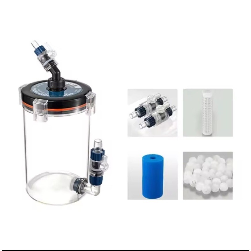 กรองเสริม Pre Filter รุ่น KY-200C / KY-300C ช่วยเพิ่มประสิทธิภาพการกรองน้ำ ก่อนเข้ากรองนอกตู้ สำหรับตู้ปลา ตู้ไม้น้ำ - รูปที่ 6