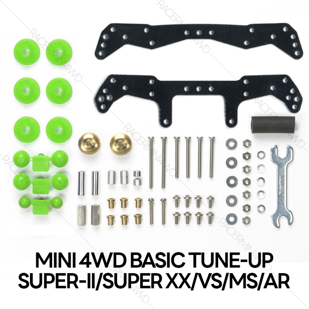 TAMIYA 15450 GP.450 Basic Tune-Up Parts Set for AR Chassis ชุดแต่งมินิโฟร์วีลทามิย่าแท้