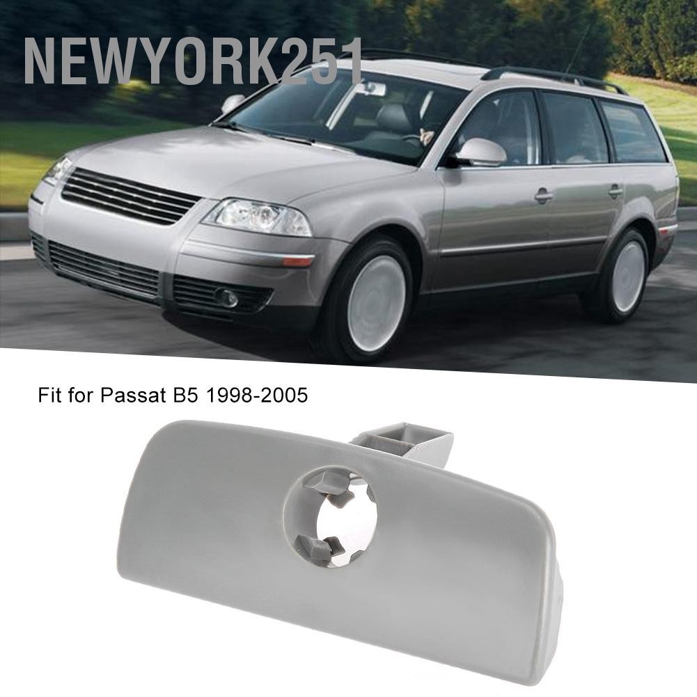 Newyork251 สีเทารถถุงมือกล่องฝาครอบพอดีสำหรับ Passat B5 1998-2005 06B129723J