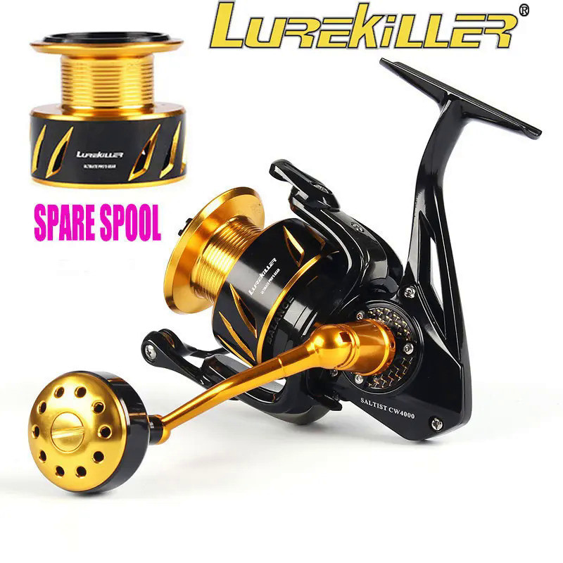 Lurekiller เดิมปั่น CW3000ตกปลา saltist/4000/4000H/5000/5000H/6000/10000/10000H 9 + 1BB น้ำเค็ม