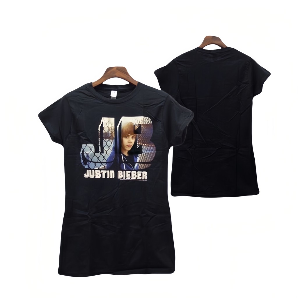ECUPPER เสื้อยืด Justin Bieber สินค้าลิขสิทธิ์แท้100% tee