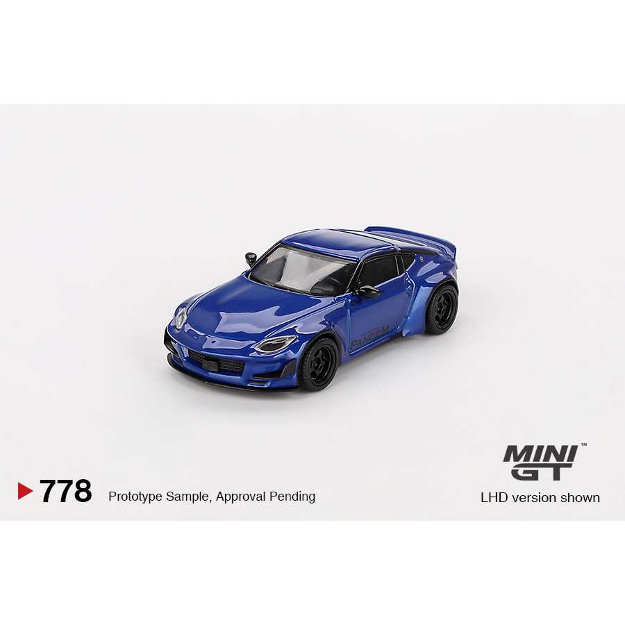 MINI GT No.778 Nissan Z Pandem Seiran Blue MGT00778