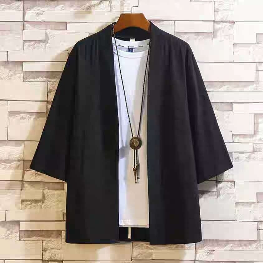 Casual kimono haori เสื้อกิโมโนแฟชั่นญี่ปุ่น Plus Size Clothes