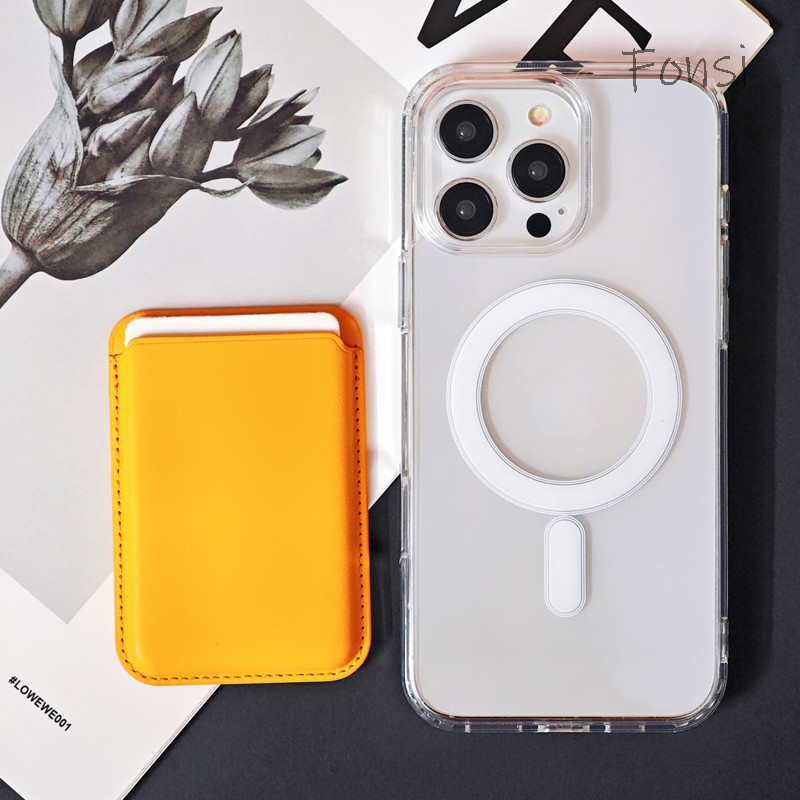หรูหรา Magnetic Attraction กระเป๋าโปร่งใสกันกระแทกสําหรับ iPhone 16 15 14 Plus 13 12 Mini 11 Pro Max