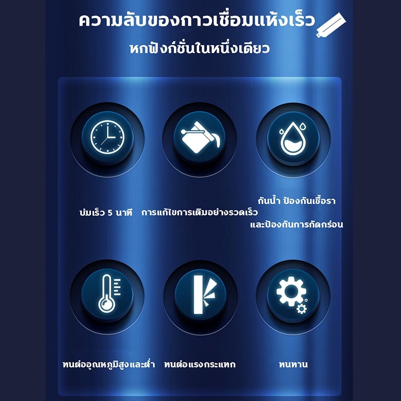 💥100ปีไม่มีหลุด💥กาวเชื่อมโลหะ กาวโลหะ กาวติดเหล็ก 120ml ใช้เชื่อม ปะติด อุด และซ่อม ยึดติดแน่น - รูปที่ 4