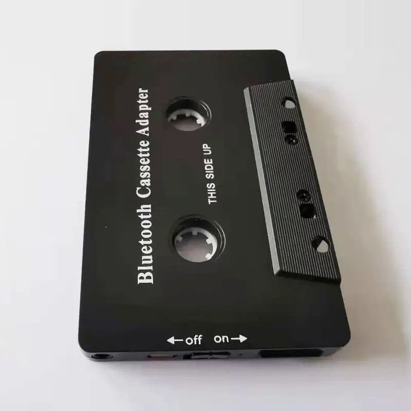 รถบลูทูธไร้สาย Cassette เครื่องรับสเตอริโอ Audio Cassette AUX Adapter AUX เทปแปลงปลั๊กและเล่น