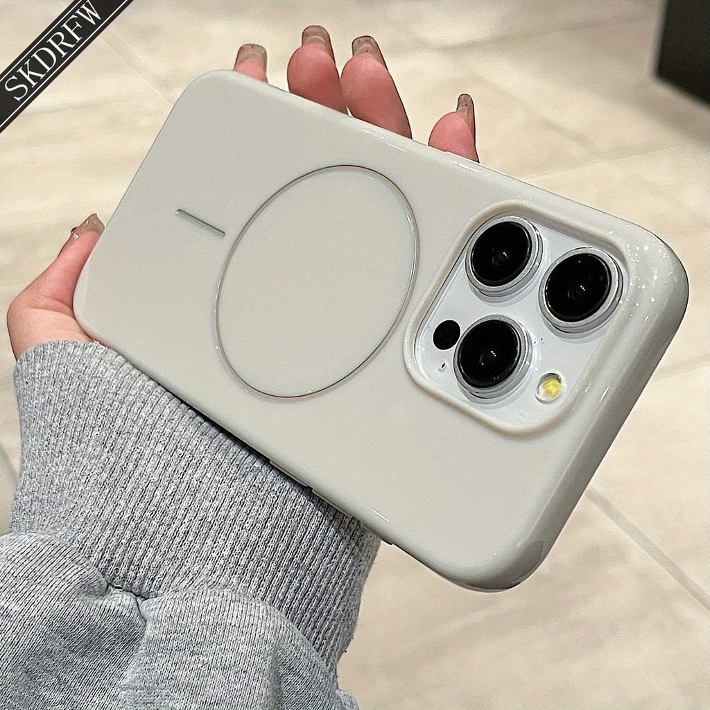 เคส For iPhone 16 Pro Max 15 14 13 12 11 Pro Max รองรับการชาร์จแบบไร้สาย เคสกันกระแทกและป้องกันรอยนิ