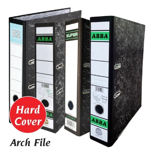 แฟ้มซุ้มปกแข็ง 2" และ 3" Lever Arch File ABBA File K2 Arch File Hard Cover File