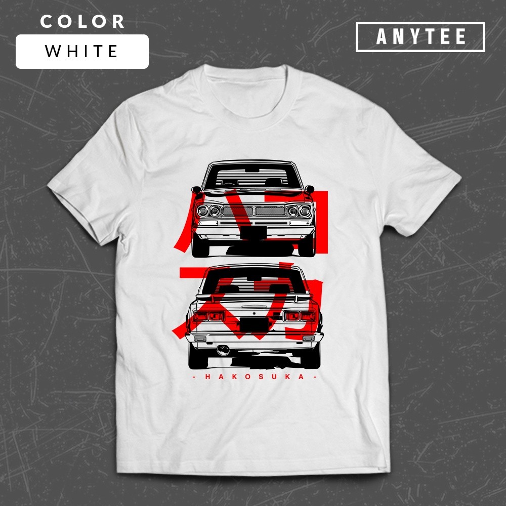 เสื้อแข่ง Anytee พิมพ์ลาย Nissan GTR R35 Skyline