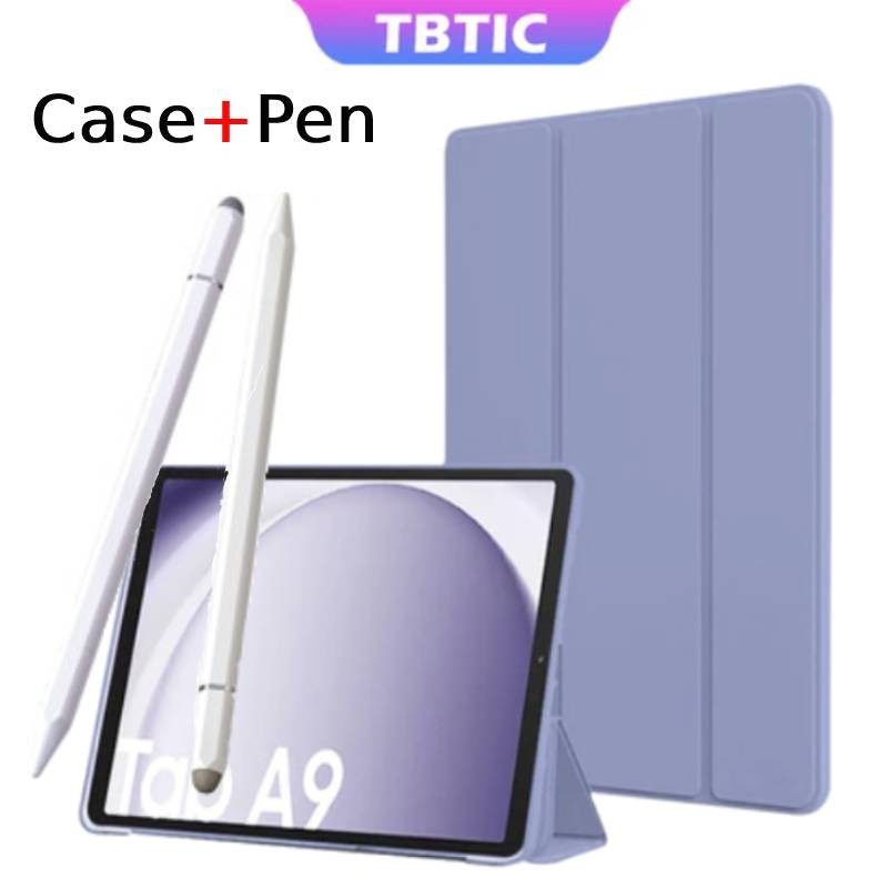TBTIC ป้องกัน Inclusive Case + ปากกาสําหรับ Samsung Tab A8 X200 X206 S6 Lite 10.4 P620 P625 P610 P61