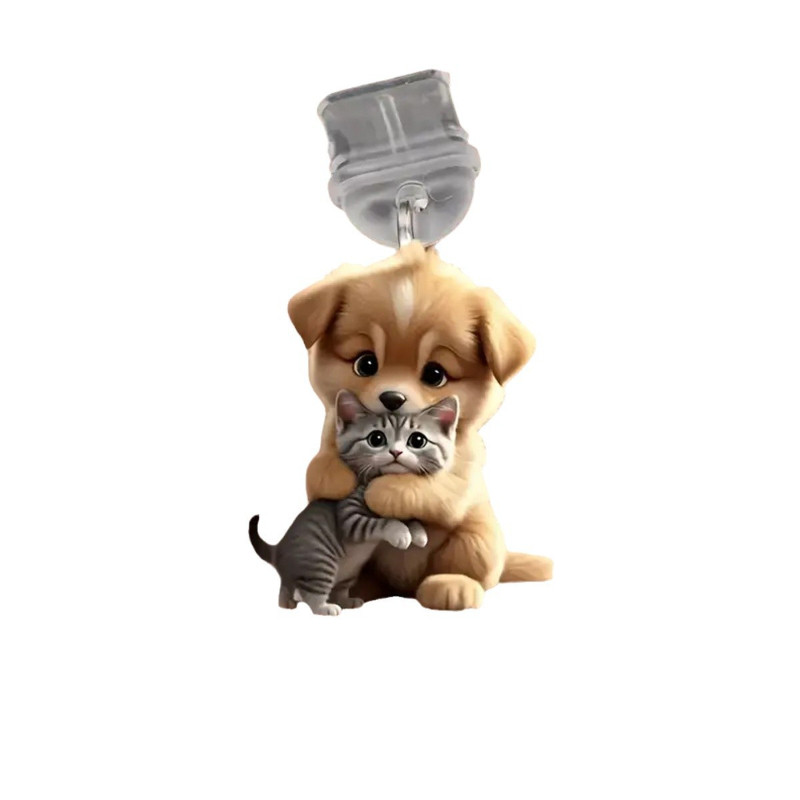 ปลั๊กกันฝุ่นอะคริลิคสุนัขน่ารักเหมาะสําหรับพอร์ต Lightning ของ Apple และพอร์ตรูปไข่ Type-c