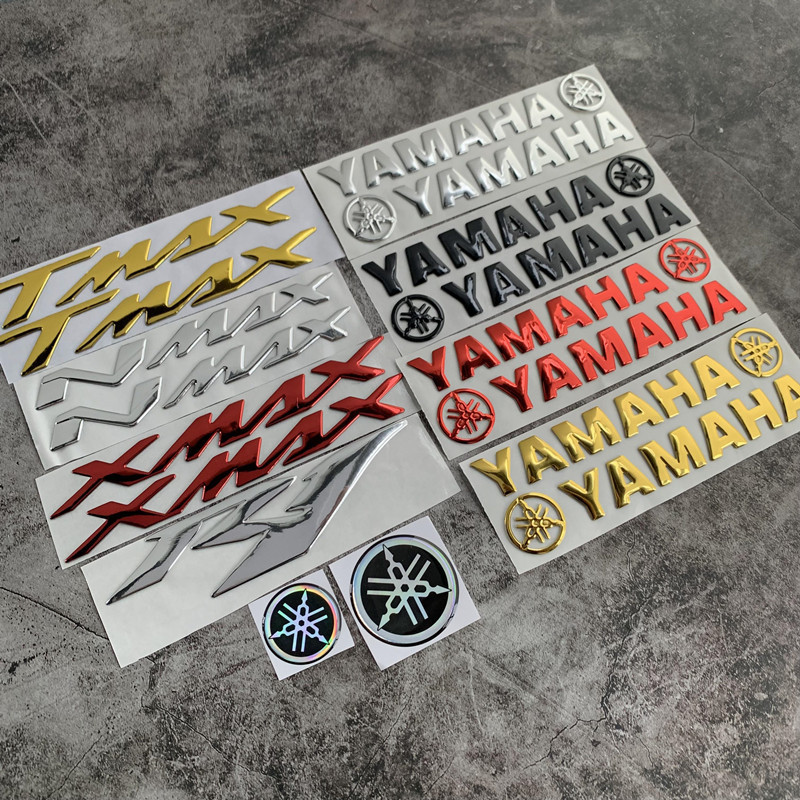 ใช้ได้กับ Yamaha Xmax400 Tmax530 Nmax155 สติ๊กเกอร์รถจักรยานยนต์สเตอริโอกาวยืดหยุ่นสติกเกอร์ตกแต่ง O