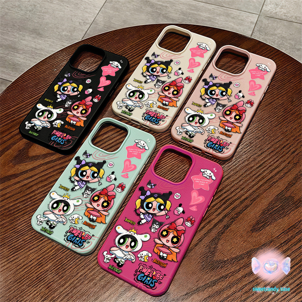 🌹จัดส่งในพื้นที่🌹เคสเหมือนเปลือกลิ้นจี่ ตำรวจหญิงทรงพลัง สําหรับIPhone16 15 14 13 7 8plus Pro Promax XR XS เลือกได้5สี