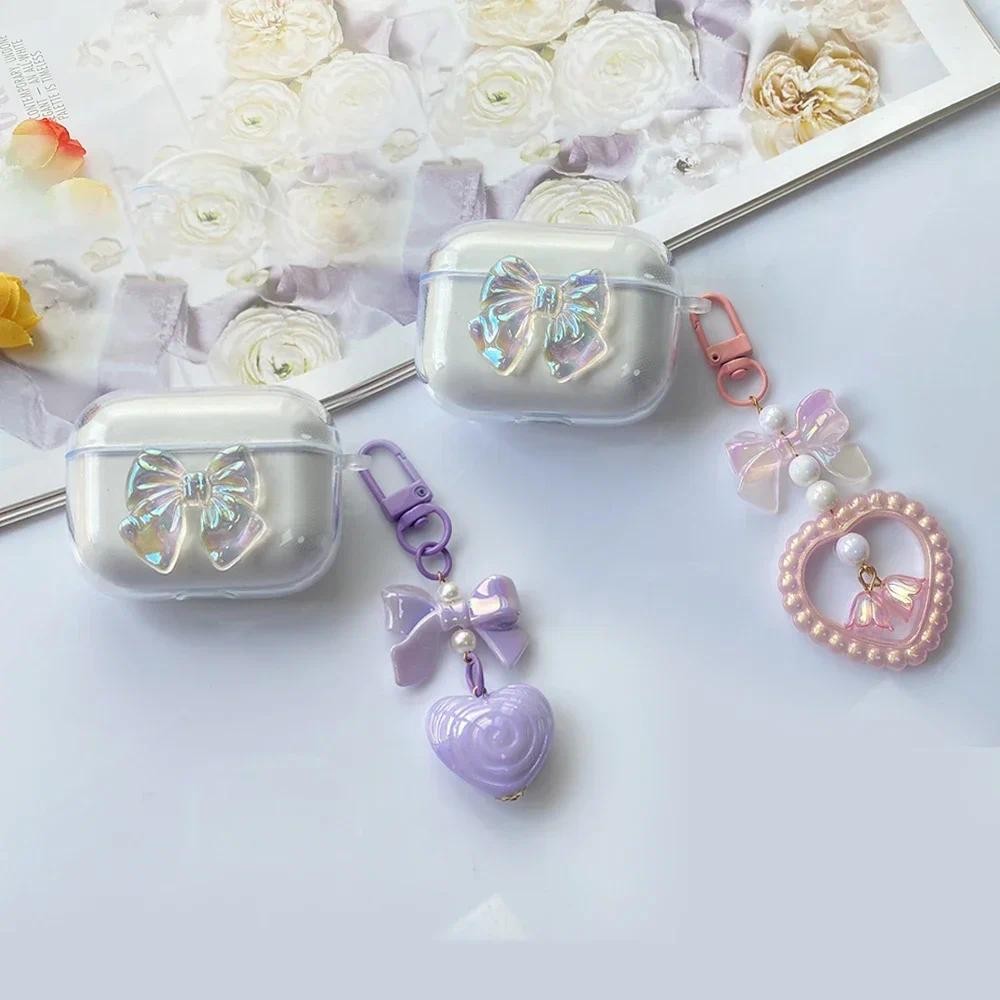 น่ารักรักเคสใสสําหรับ Bose Ultra เปิดหูฟังหูฟังซิลิคอนดอกไม้สําหรับ Bose Ultra เปิดกรณี