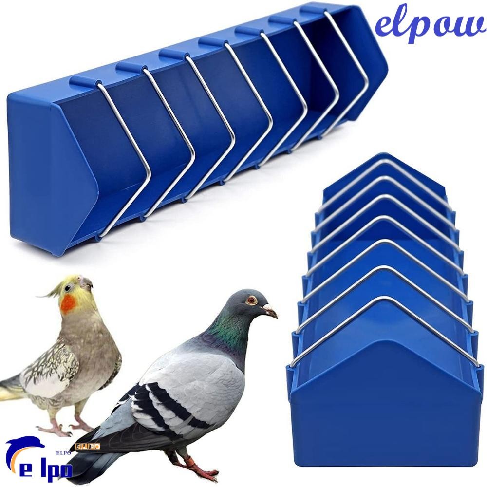 PIXELPOWER Pigeon Feeder Bird Duck ทนทานจานให้อาหารไก่