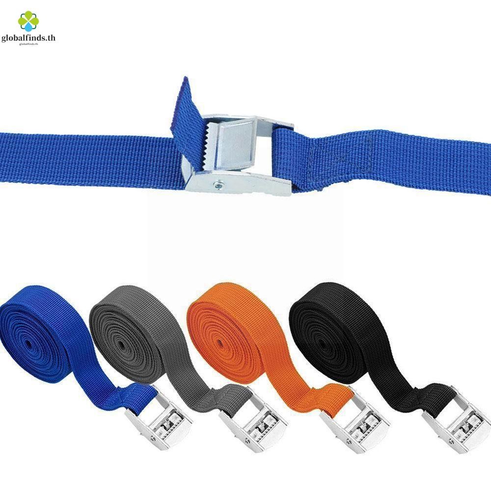 LFIND Cargo Strap Strap Strong Bike Zinc Alloy Snap Press-buckle เข็มขัดกระชับ Cargo Strap เชือก Tensioner Ratchet Belt