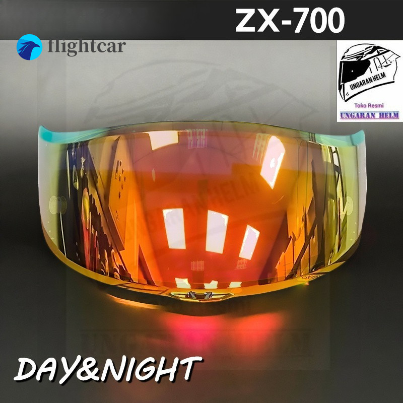 FT [ReadyStock]RYZEN ZX700 เลนส์Visor Fitสําหรับ RYZEN ZX700 PLAIN Full Face Dual Visorหมวกกันน็อก