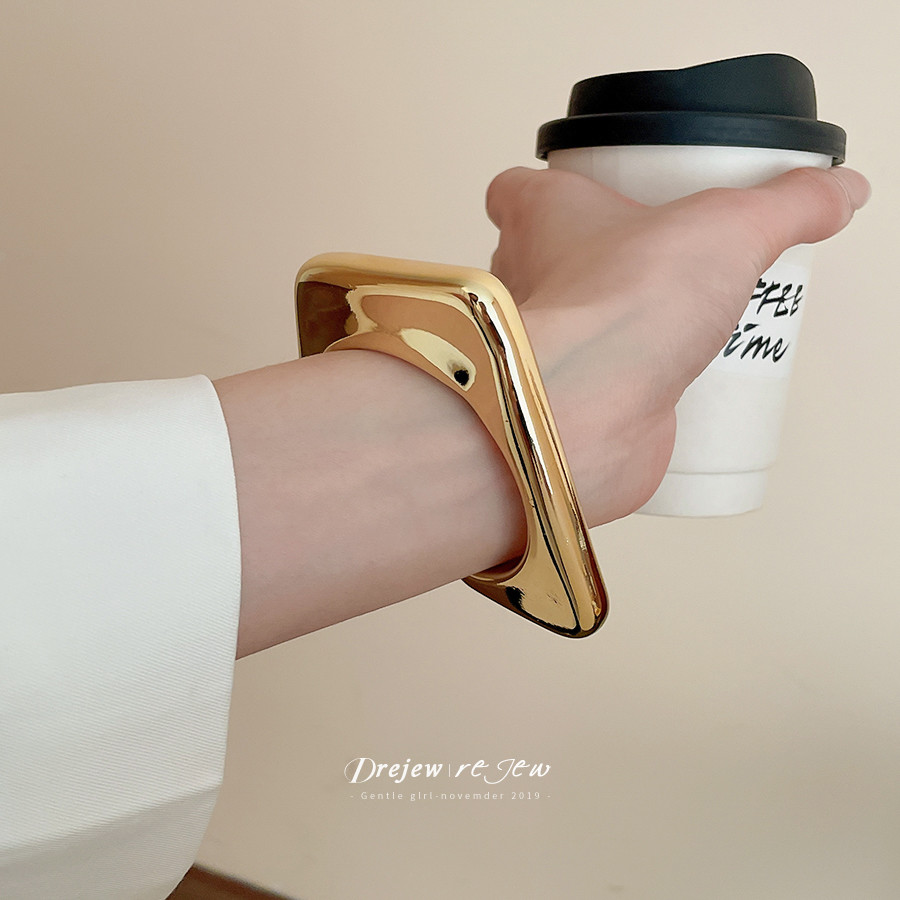 DREJEW سوار مفتوح هندسي — صورة 7