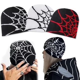 หมวกการ์ตูน spiderman หมวกถักไหมพรมฤดูหนาว แฟชั่นสำหรับชายและหญิง