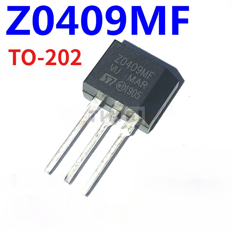 10/5pcs Original Z0409MF ZO409MF TO-202 600V 4A 0.2W Bidirectional Triac