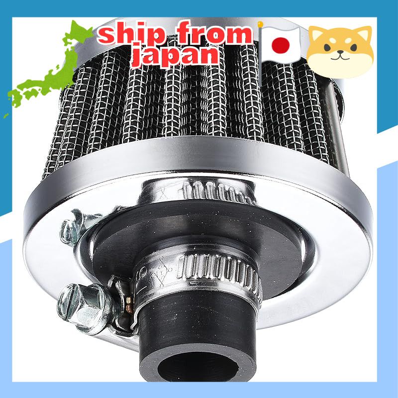 Kijima Breather Filter Mounting Diameter 12φ 51x61mm TW200 106-504