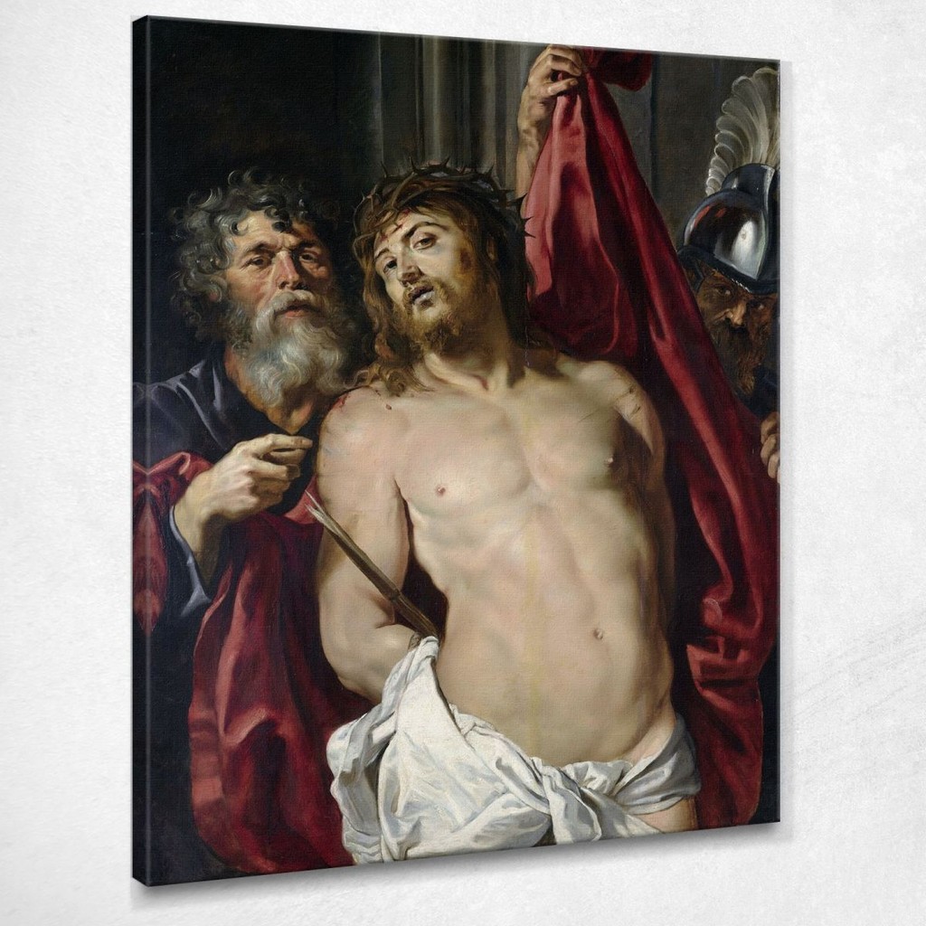 Behold The Man Peter Paul Rubens, ppr65 ภาพพิมพ์บนผ้าใบแคนวาส