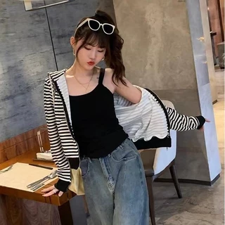 YY102 เสื้อกล้ามสายเดี่ยวผ้าฝ้าย ผู้หญิงพร้อมฟองน้ำแบบบาง สีพื้น น่ารักเหมาะกับวัยใส