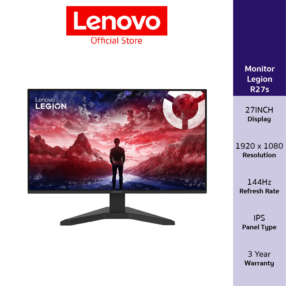 Lenovo Monitor Legion R27s(68CCGAC1TH) 27" INCH 1920 X 1080 IPS 144HZ