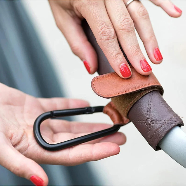 GANTUNGAN AZKASTRA HOOKMO รถเข็นเด็กทารกหนัง Hook Organizer Hanger - HO2