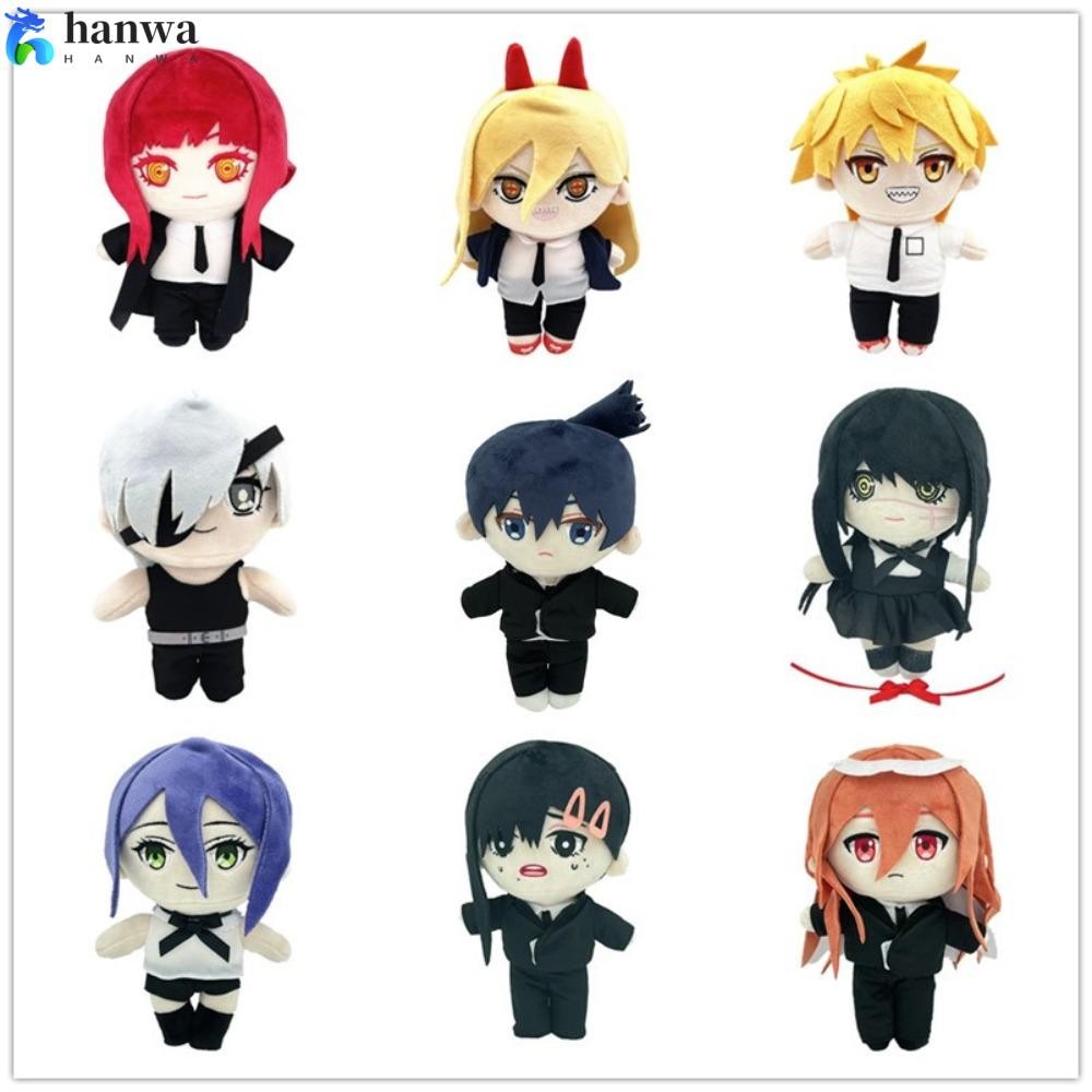 ตุ๊กตา HANWA, Higashiyama Kobeni Hayakawa Aki Chainsaw Man, Devil Pochita Angel Chainsaw Man Doll