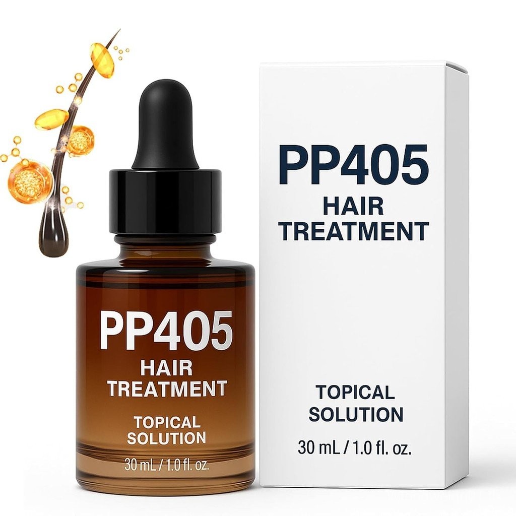 PP405 Hair - PP405 Hair Lost for Women&man, Definition Hair-60ml (1*สีน้ําตาล)