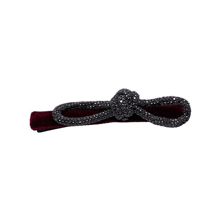 เก็บผมสไตล์เกาหลี Hairpin แบบ All-Match พร้อมเพชรเต็มด้านข้าง Duckbill Clip สำหรับคนชอบแฟชันและInfluencer ราคา ถูกที่สุด ดีลบีเคเค แกลเลอรีภาพที่ 9