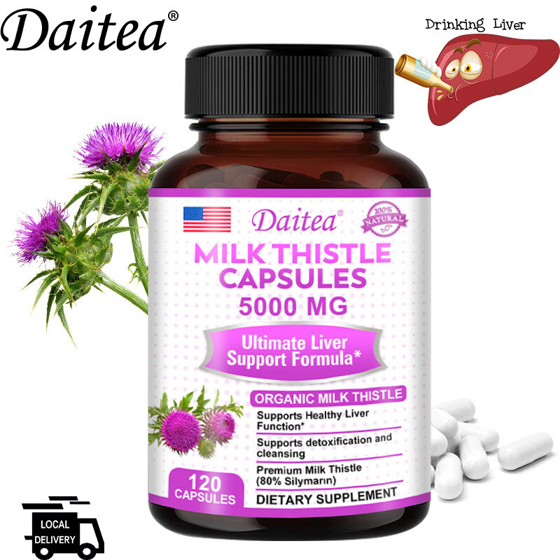 อาหารเสริม Milk Thistle รองรับการทํางานของตับเพื่อสุขภาพ ช่วยทําความสะอาดและป้องกันเซลล์ตับ