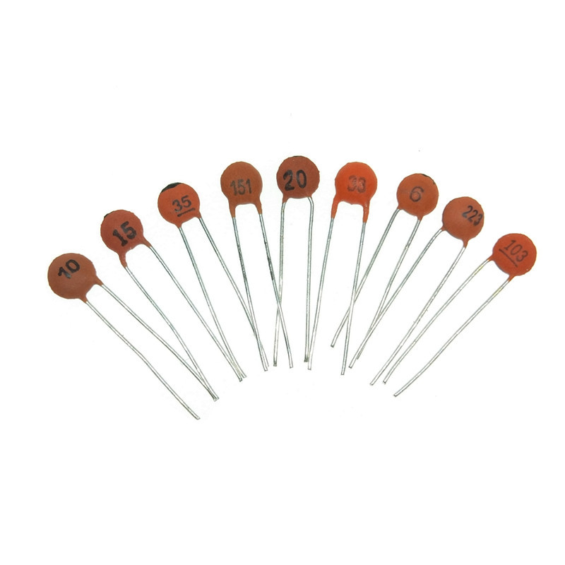 ตัวเก็บประจุแผ่นพอร์ซเลน 50V104 100NF 0.1 uf 0.22 uf 224 403 683 390PF 104Z 104K 224Z 224K 403Z 403K