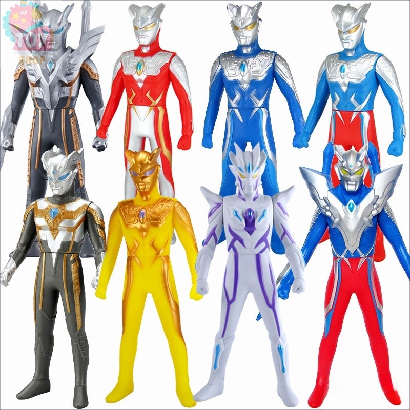 ของเล่นเด็ก ตุ๊กตาอุลตร้าแมนยางนุ่ม 13 ซม. Sirodiganoa Galaxy ตุ๊กตาหมุนได้ไม่แตกหัก