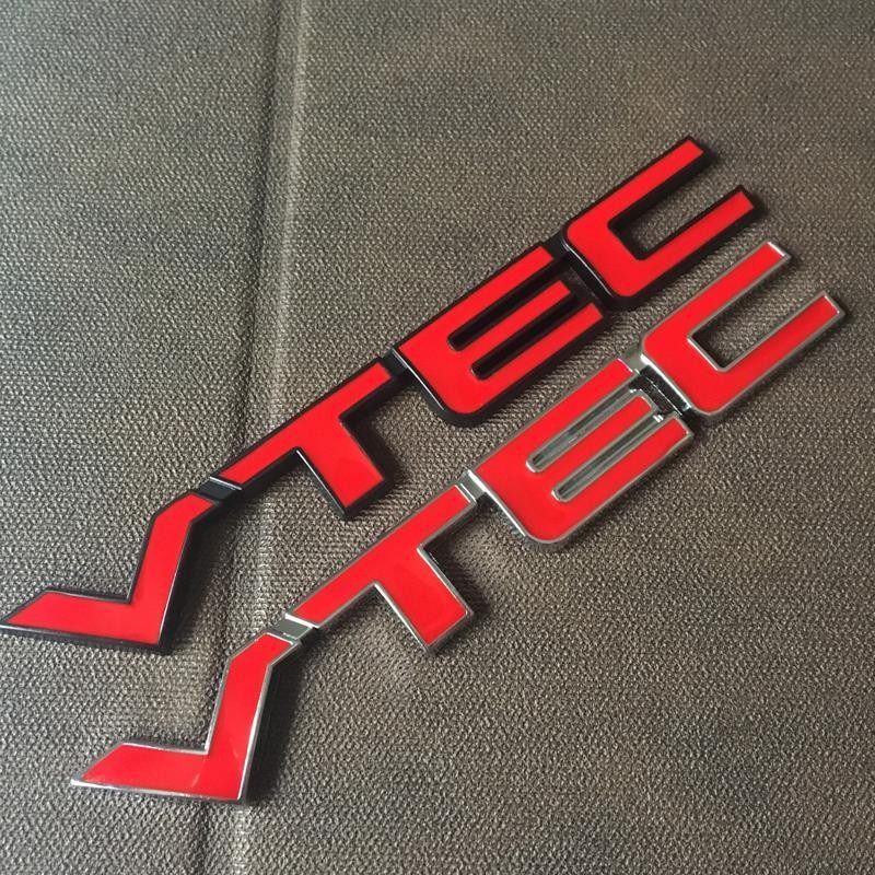 Honda Accord ดัดแปลงโลโก้หลัง VTEC โลโก้รถ I-VTEC