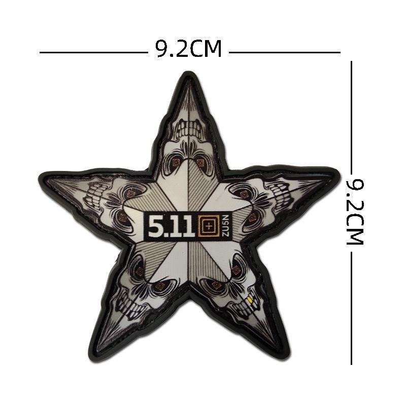 อาร์มตีนตุ๊กแก สวยเท่ห์ ติดเสื้อผ้า หมวก กระเป๋า ได้ตามต้องการ ทั้งแบบPVCและถักเย็บ - รูปที่ 5