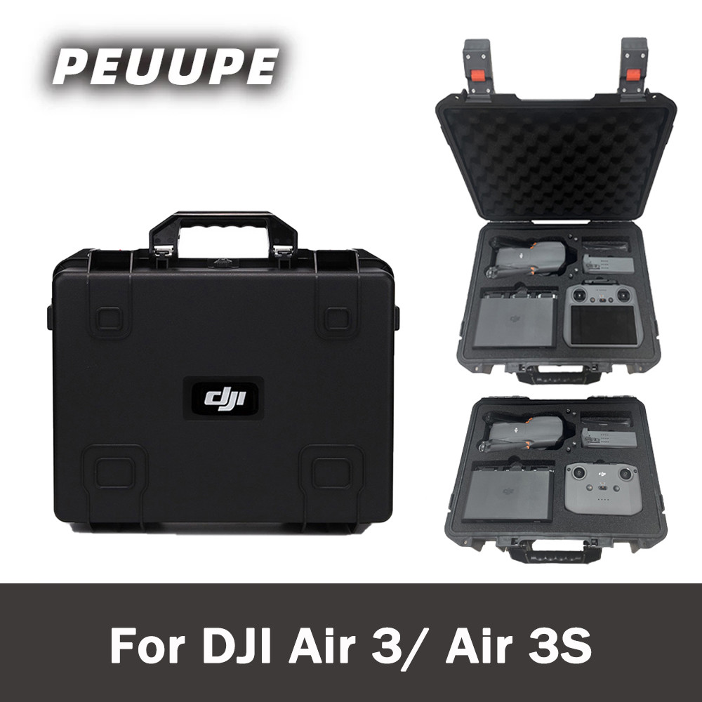 กล้องเที่ยวบินกันน้ําสําหรับ DJI Air 3/Air 3S กระเป๋าเดินทาง Air 3/Air 3S อุปกรณ์เสริมกรณี