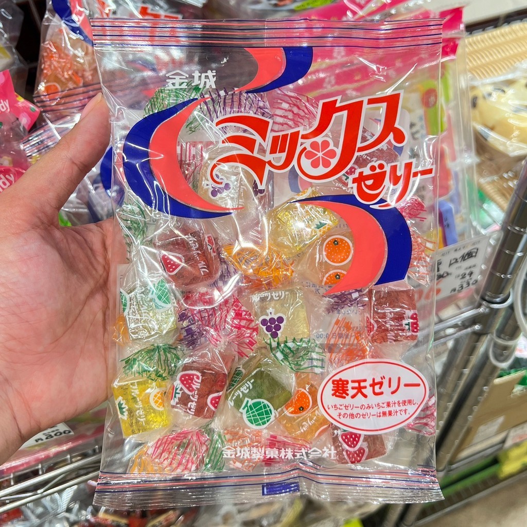 Kinjo Jelly ขนาด 175 กรัม เยลลี่ผลไม้ทานได้ทั้งเปลือก จากญี่ปุ่น