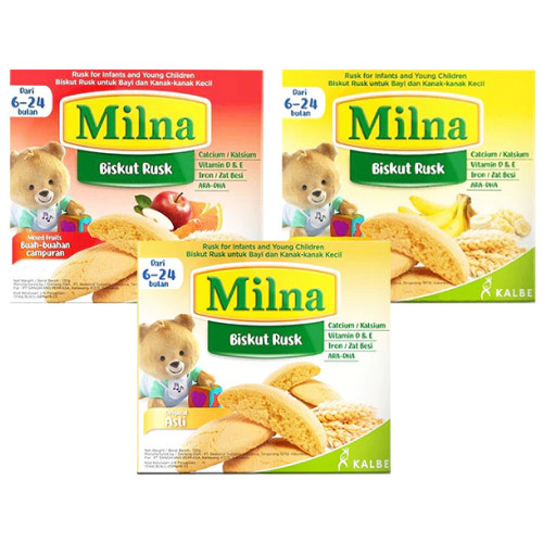 Milna Baby Biscuit Assorted Variance (130g)