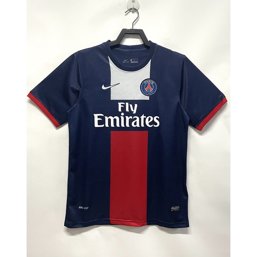 Psg 13-14 Home Retro Soccer Jersey Football #BECKHAM #IBRAHIMOVIC