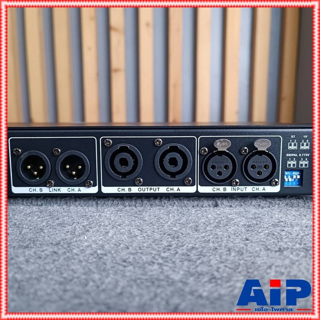 AUDIO JOCKEY A&J AJD-2800 POWERAMP 1U เพาเวอร์แอมป์ 2 แชนแนล 800 วัตต์ AJD 2800 AJD2800 เพาเวอร์แอมป์ คลาส D เอไอ-ไพศาล