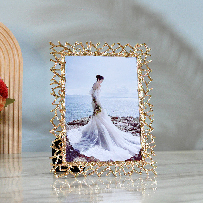 กรอบรูปหรูหราสไตล์ยุโรปรูปถ่ายงานแต่งงานที่สวยงาม4นิ้ว6นิ้ว7นิ้วการรวมกันของกรอบรูปขั้นสูง