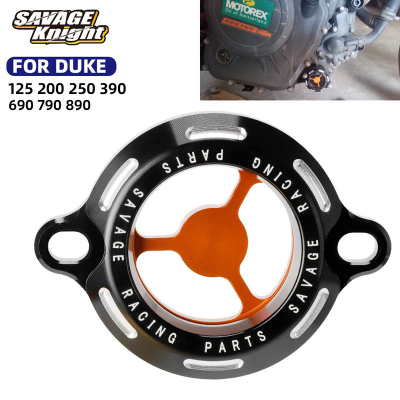 Mo  2022 For DUKE 125 200 250 390 690 790 890 DUKE SMC ADV Engine Oil Filters Cover Motorcycle Trans