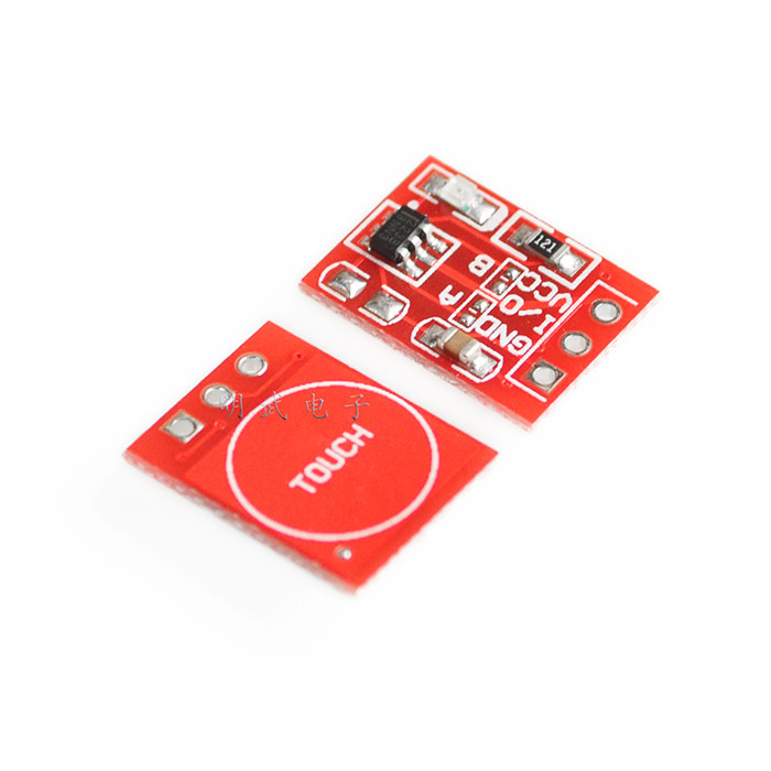 Ttp223 โมดูลปุ่มสัมผัส Self-Locking Point Capacitive Switch การปรับเปลี่ยนช่องเดียว