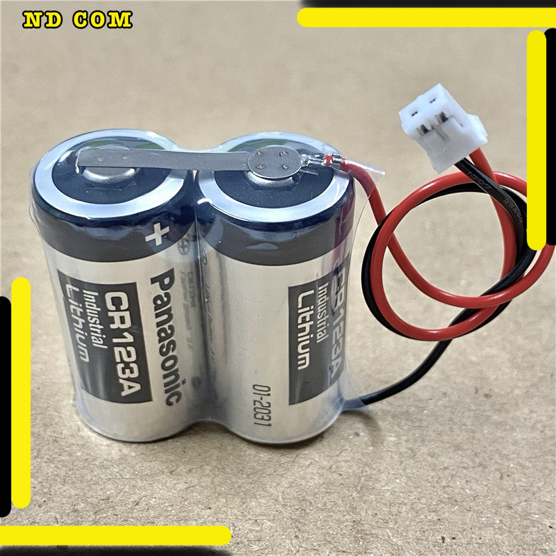 สุดคุ้ม! cr123a 1ก้อน แพ็คคู่ 2ก้อน 3ก้อน แบตเตอรี่ MR-BAT6V1, 2CR17335A WK17 6V