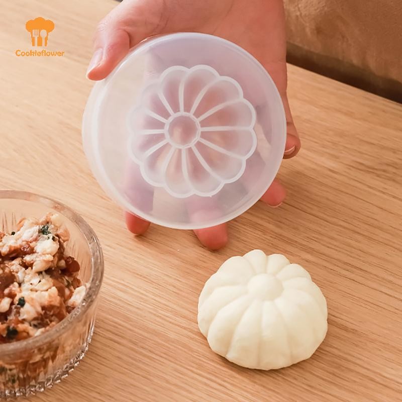 Ckfr เครื่องทําซาลาเปานึ่งยัดไส้จีน Baozi Dumpling Moon แม่พิมพ์เค้กเครื่องมืออบใหม่
